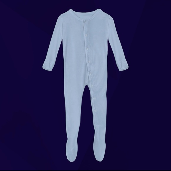 NWT Kickee Snap Footie - Picture 1 of 6